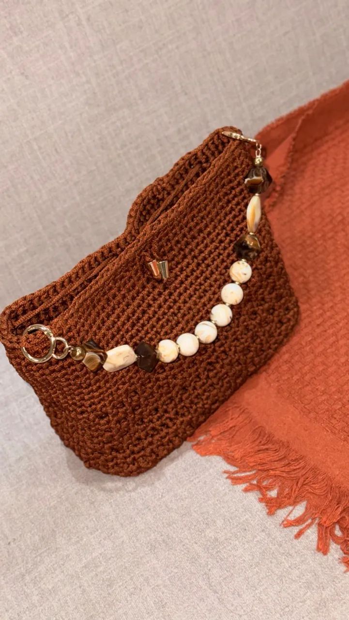 Bolsa em crochê  - Foto 2