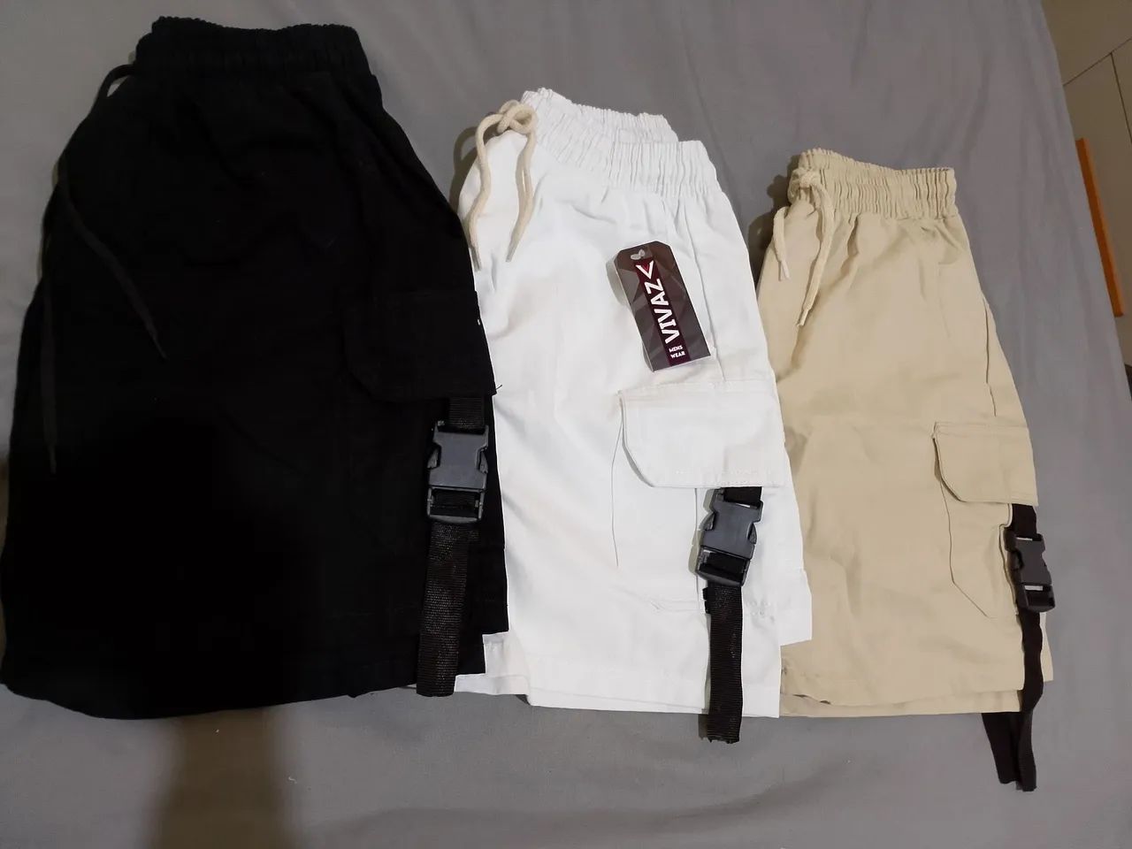 Kit 3 Bermudas Vivaz