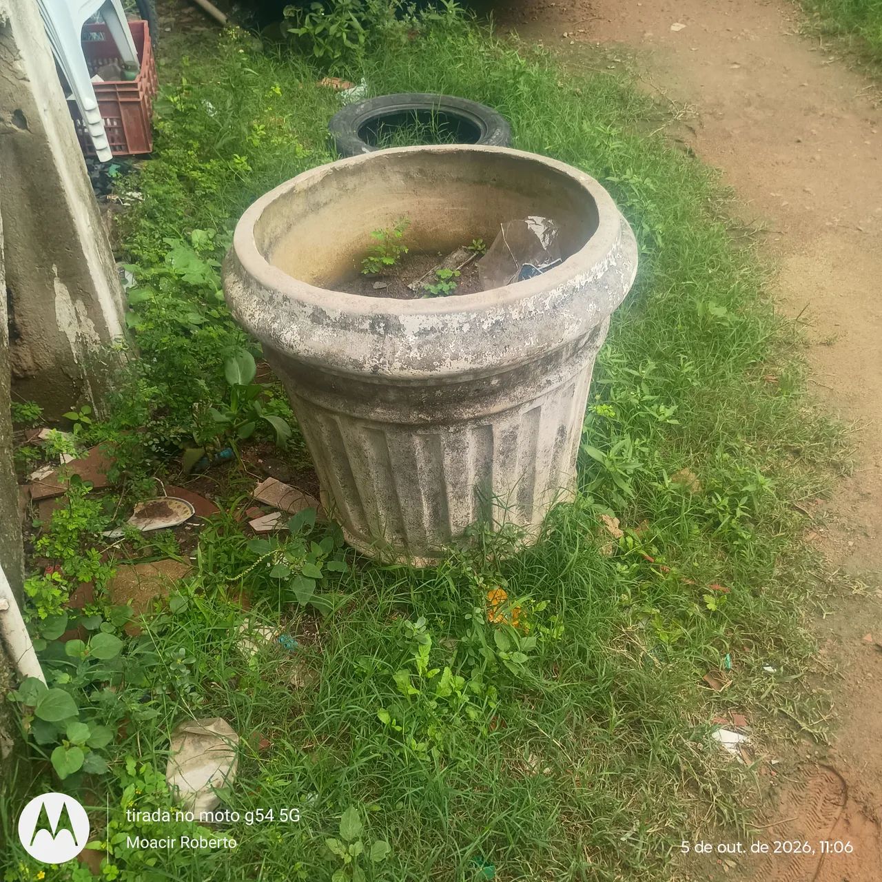 Vaso de concreto  - Foto 2