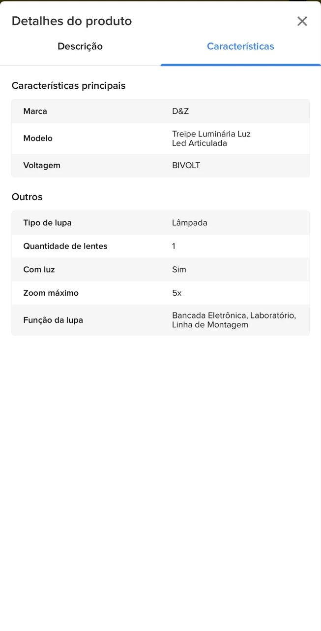 Lupa articulada de Led - Foto 3