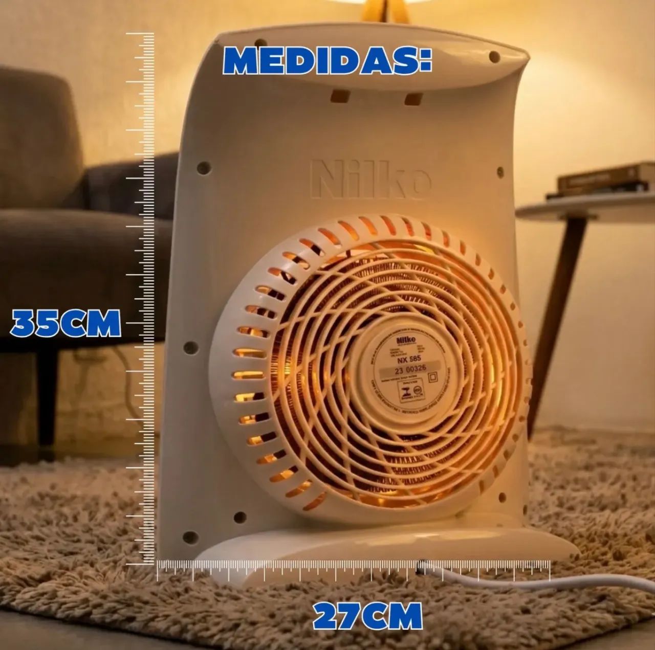 AQUECEDOR DE AMBIENTES NILKO - Foto 2