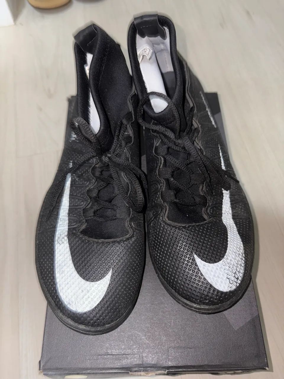 Chuteira Mercurial Nike Preta - Foto 3