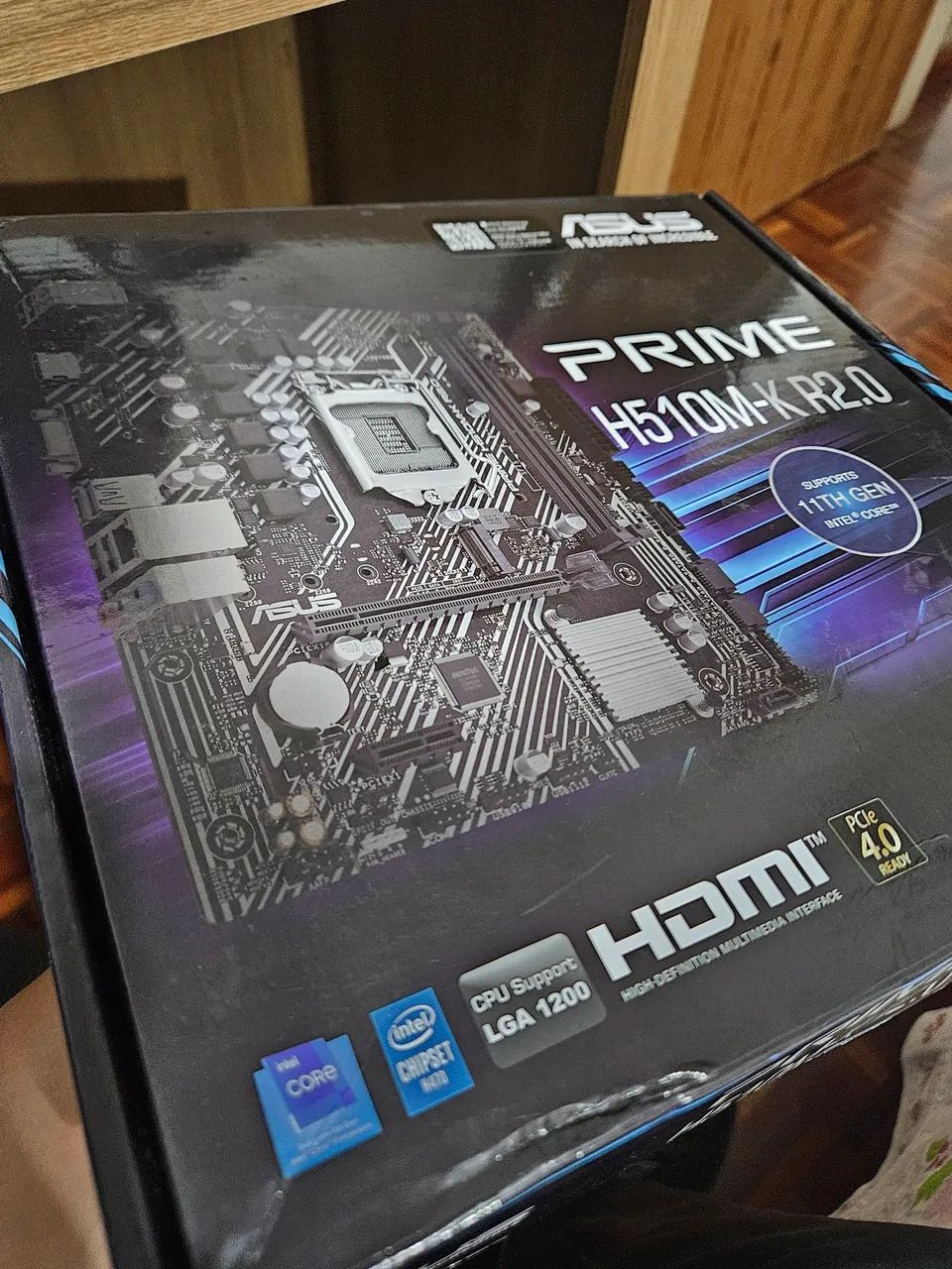 Placa mãe prime h510m-k R2. 0 - Foto 2
