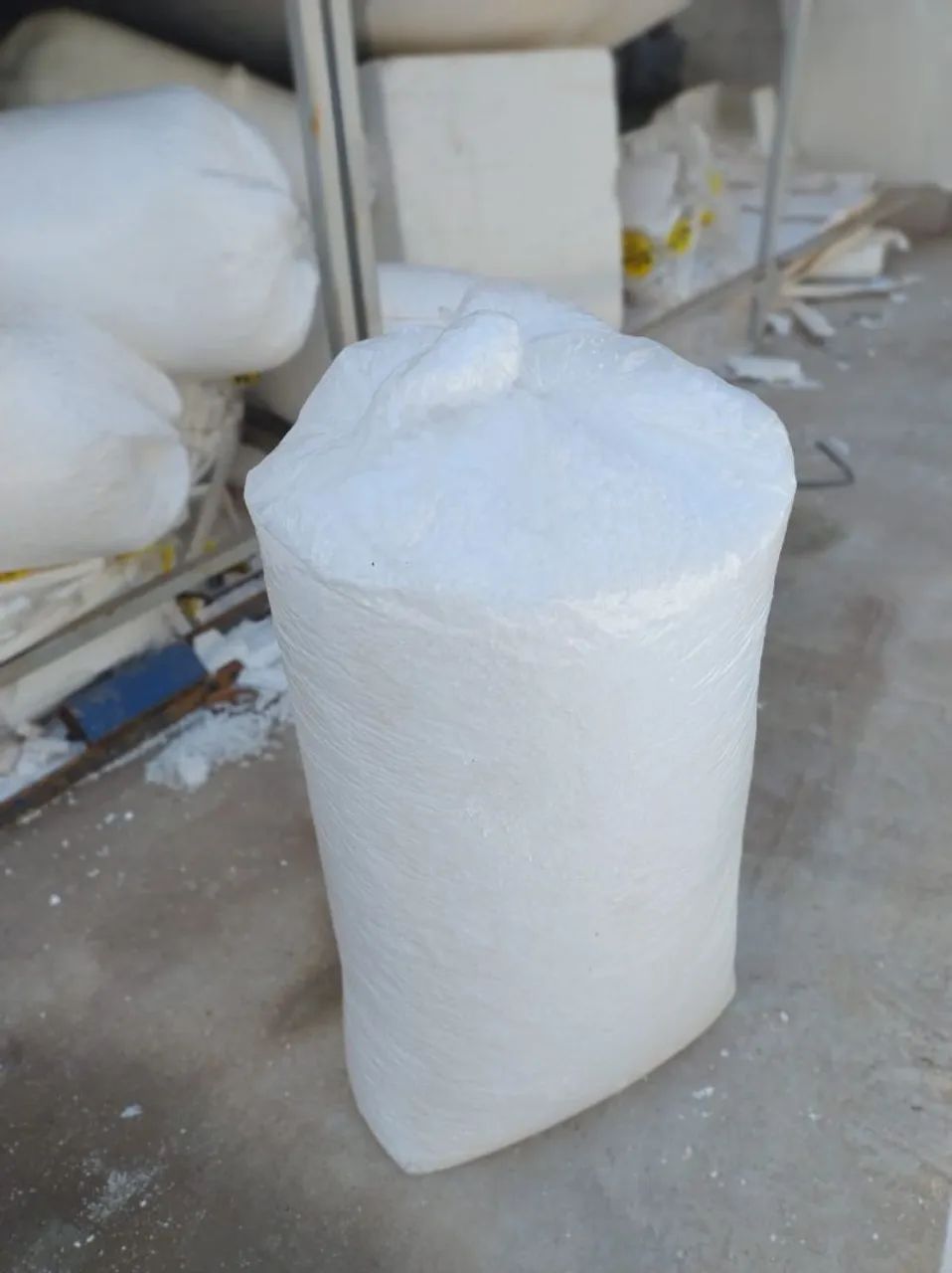 Isopor triturado 