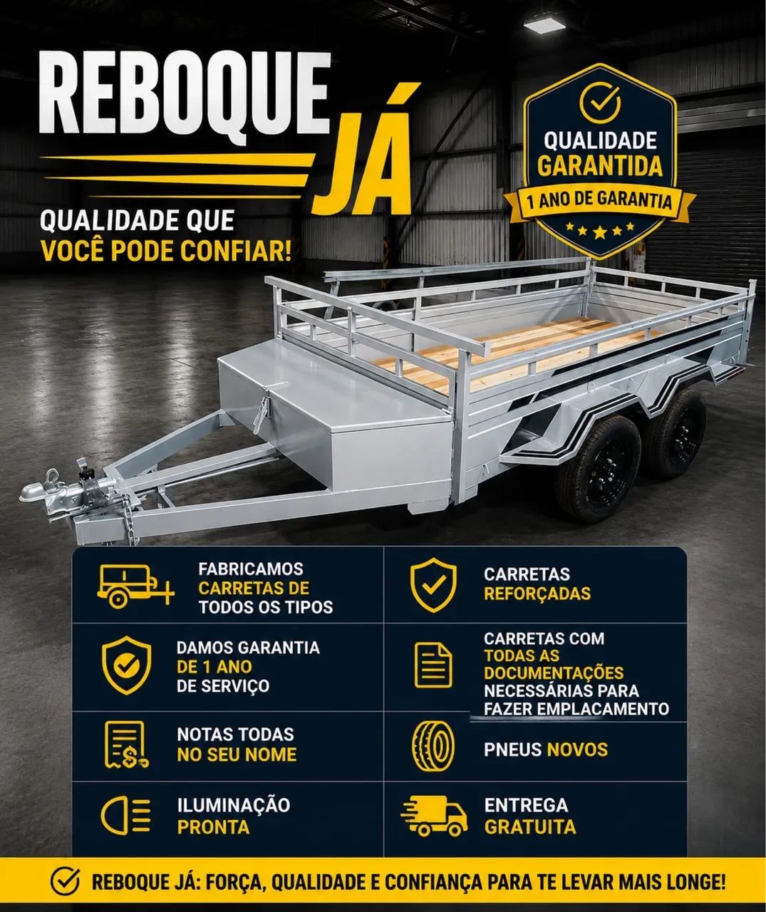 Carretinha para carro  - Foto 5