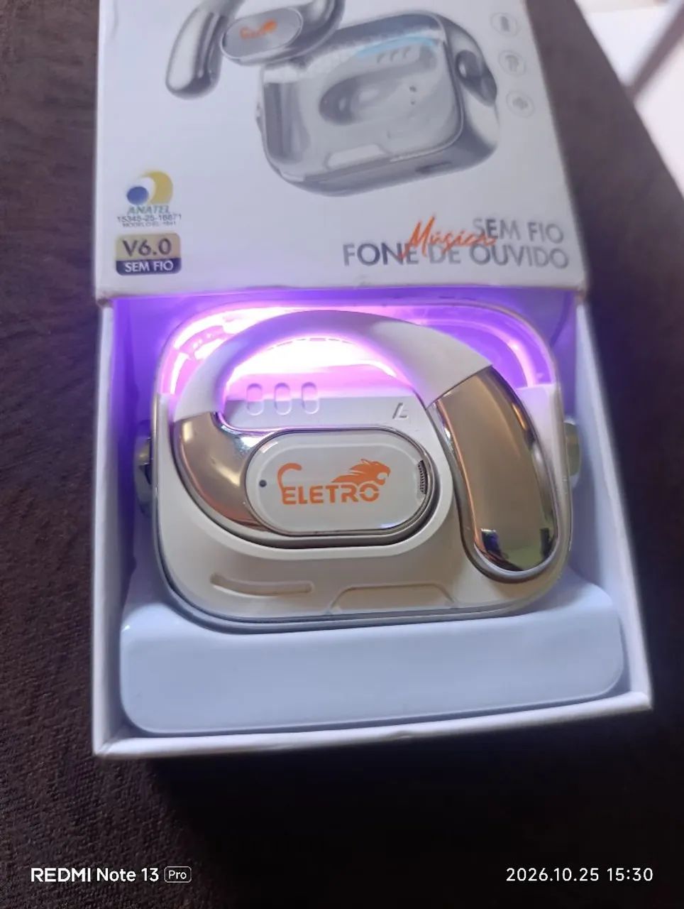 Fone Eletro Max EL-1641 - Foto 3