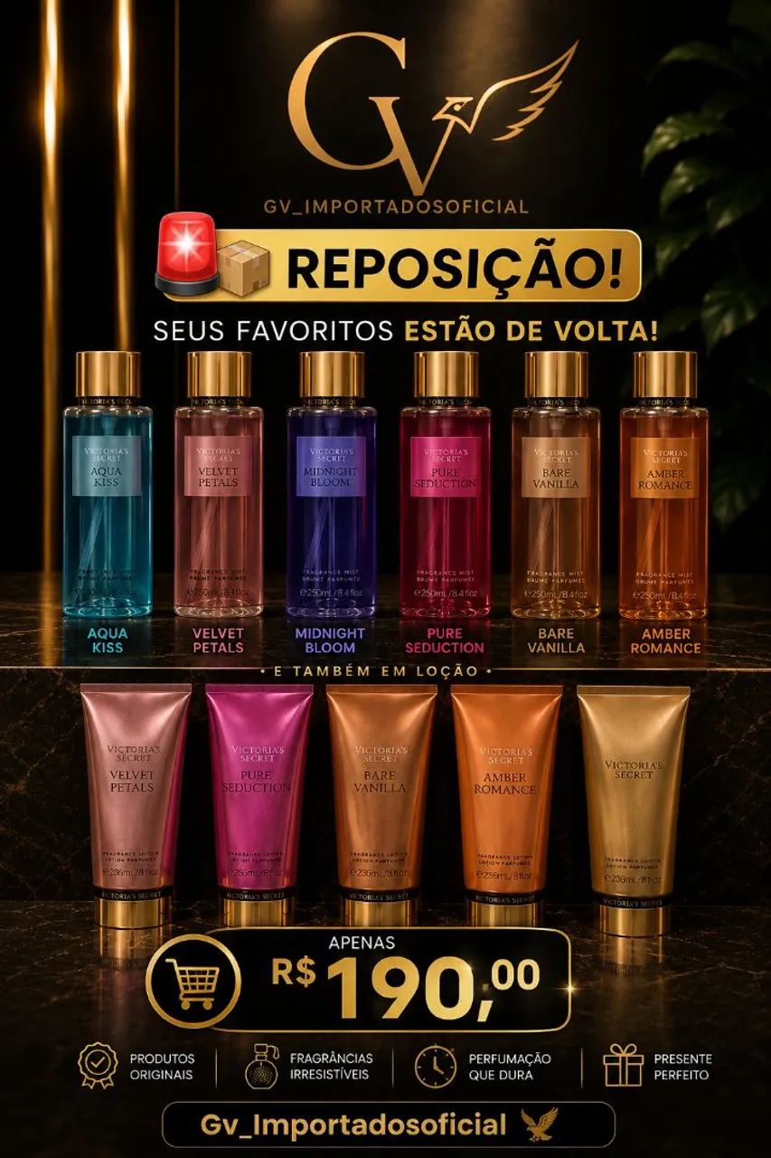 ? Reposição Chegou?