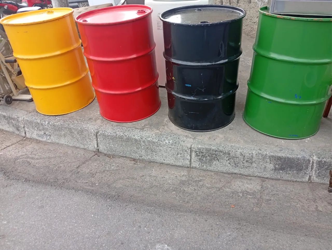 Tambor para exposição
