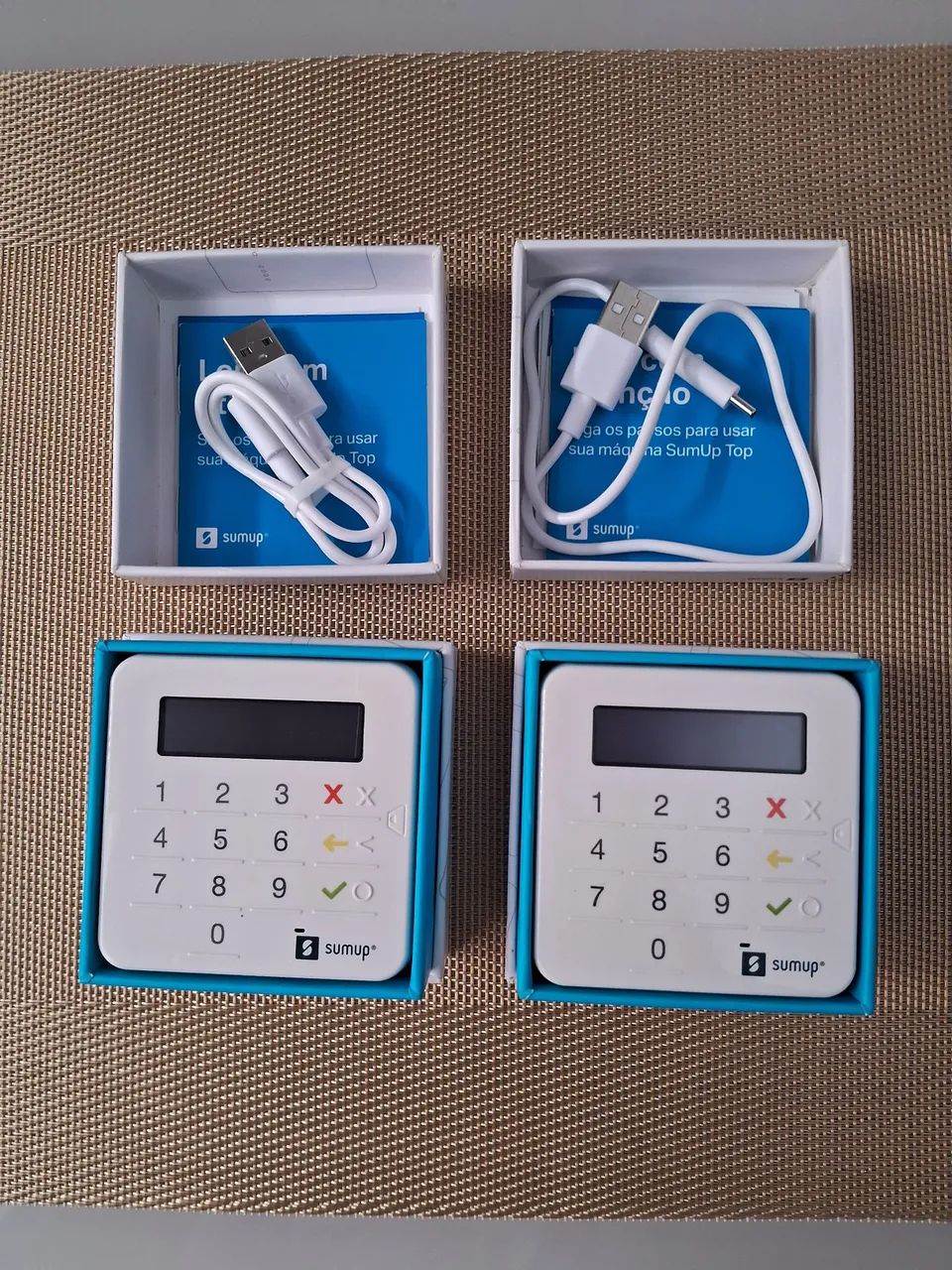 Leitor Portátil de Cartão Bluetooth (2 Unidades)