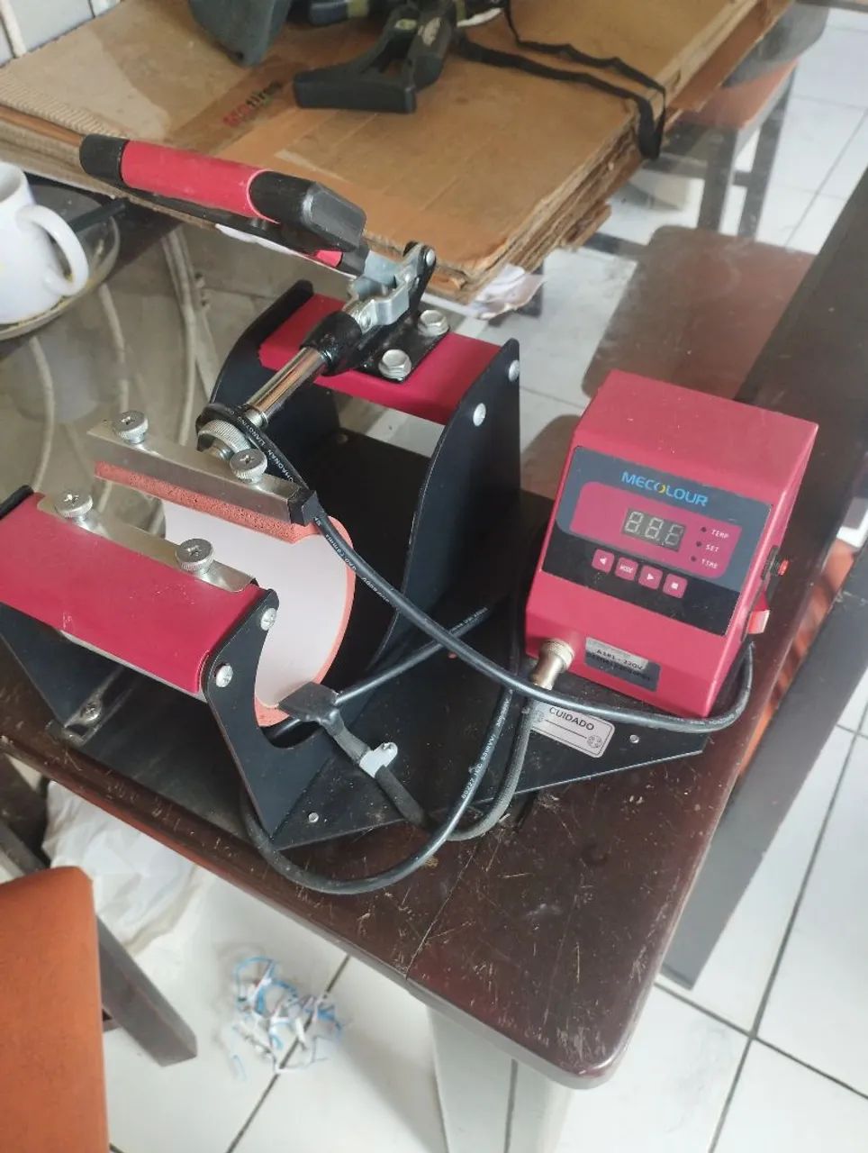 Máquina de sublimação de caneca