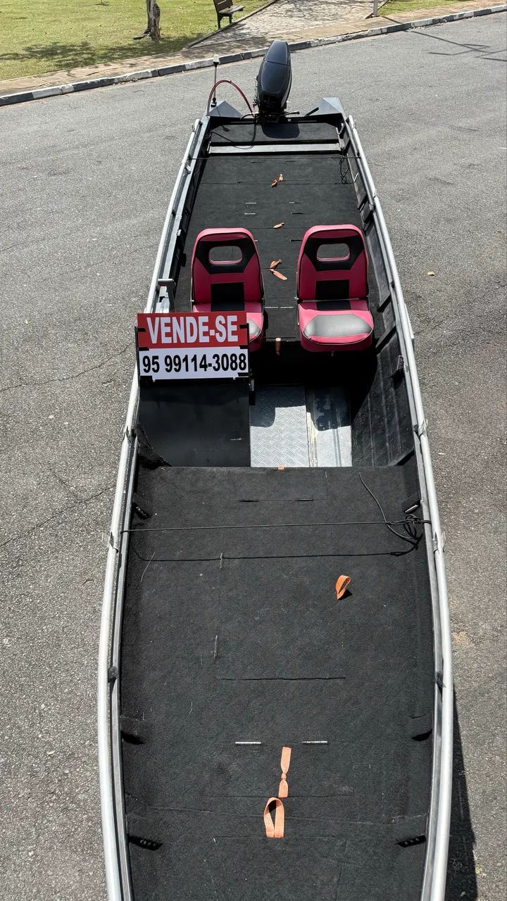 Barco/ motor 30 HP Yamaha + carretinha emplacada. - Foto 5