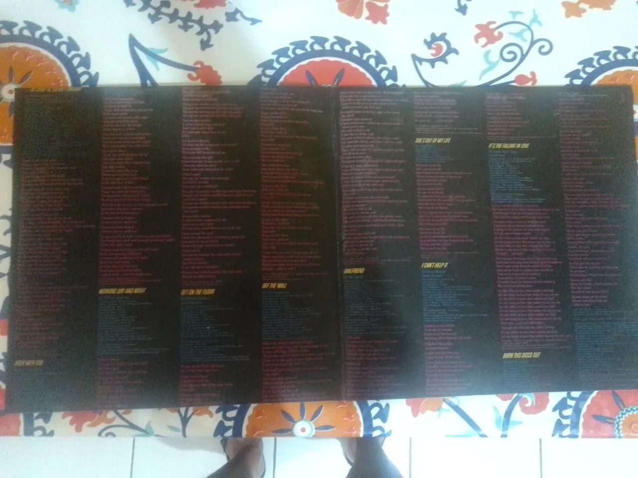 LP MICHAEL JACKSON " OFF THE WALL - Foto 3