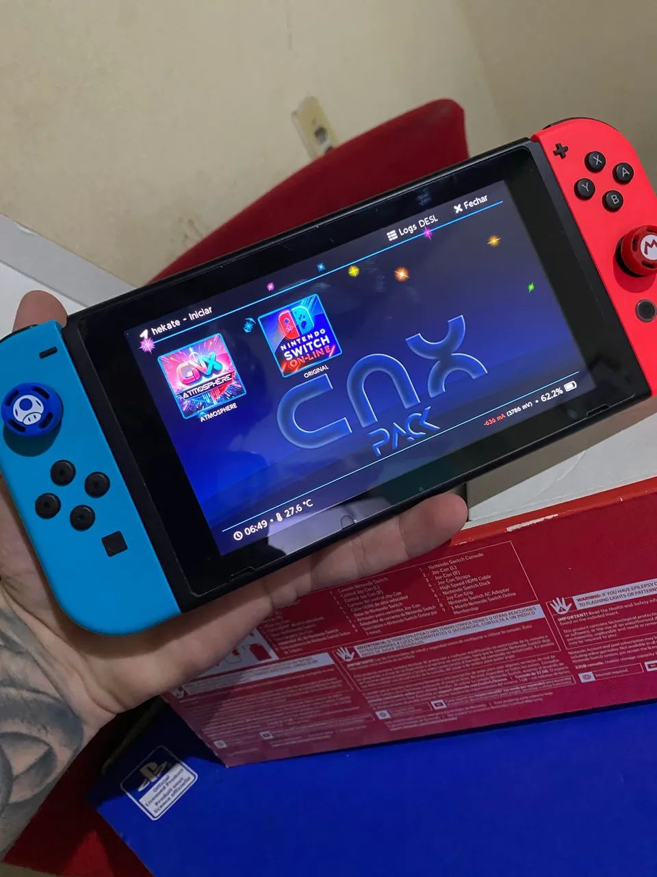  Nintendo switch V2 ( Desbloqueado ) - Foto 4
