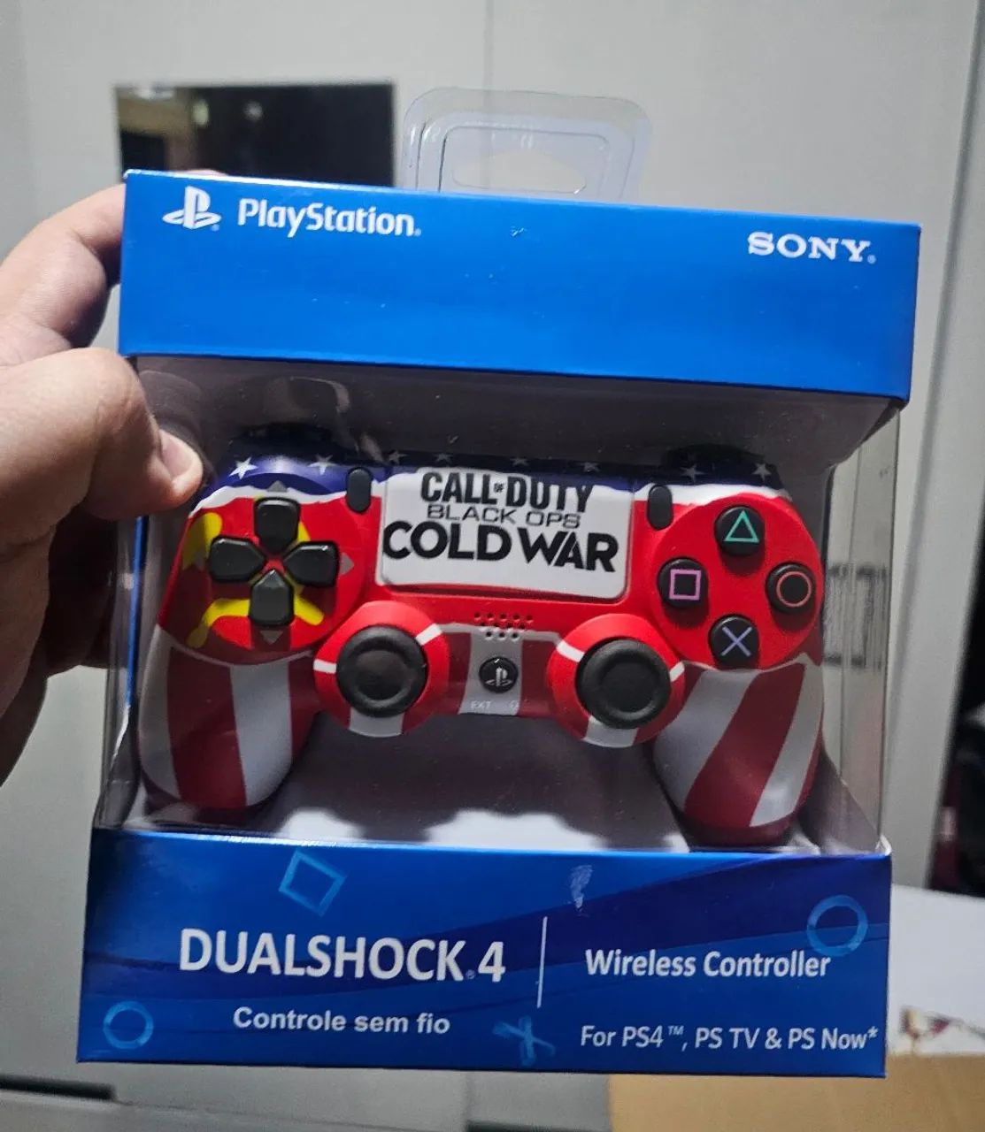 Controle ps4 novo