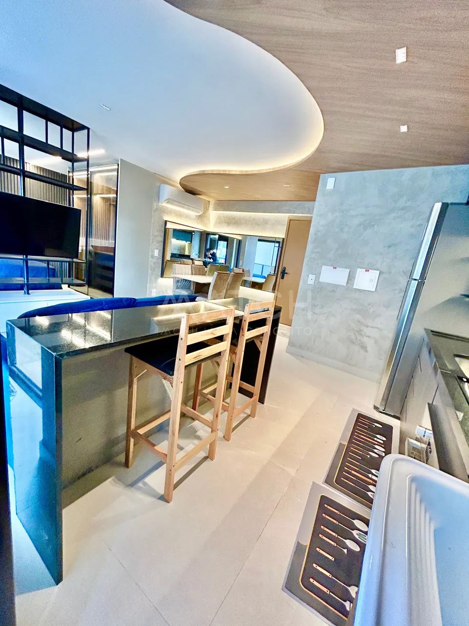 Flat mobiliado à venda com 46 m² , Setor Marista, Goiânia, GO - Foto 8