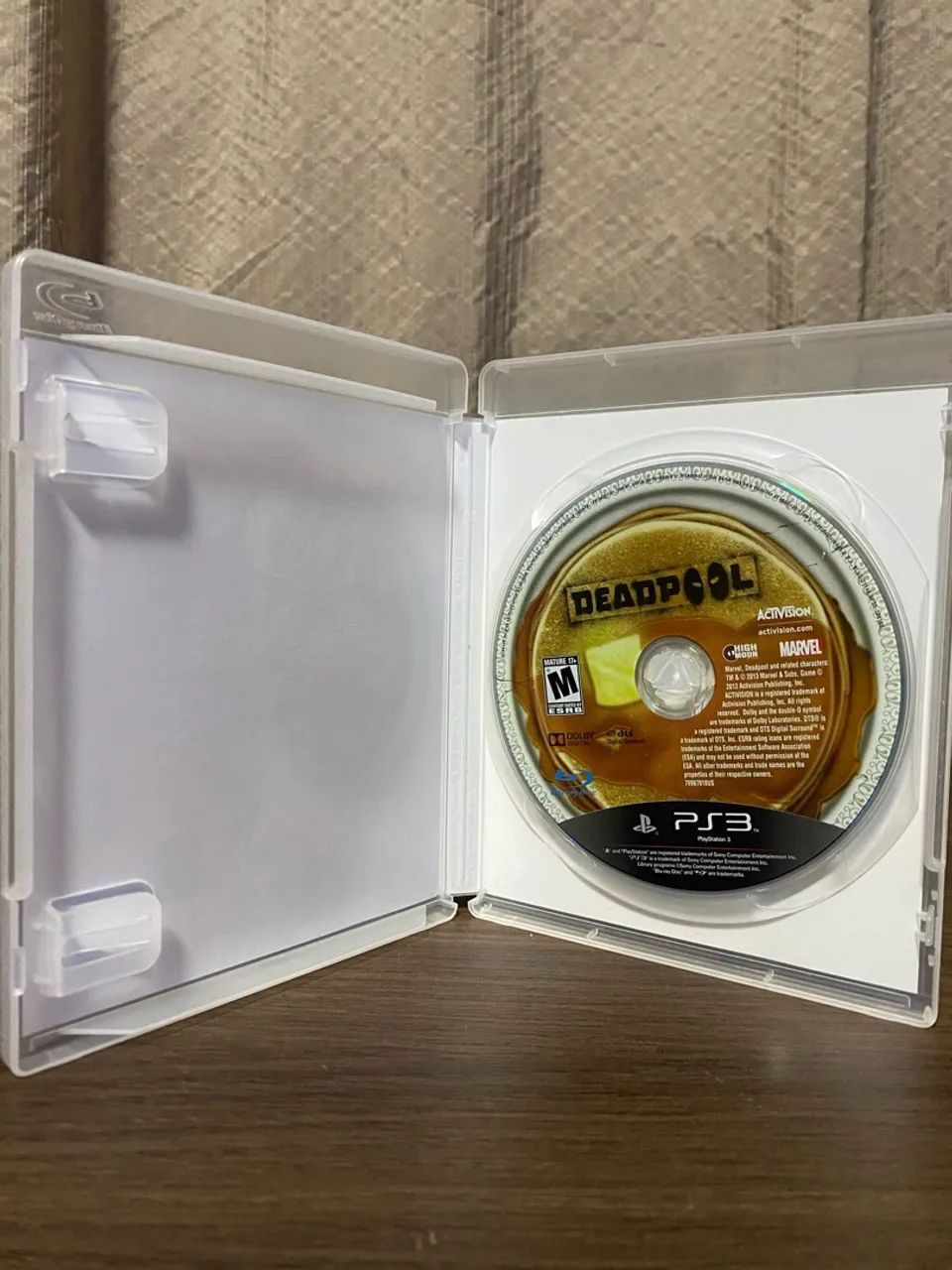 Deadpool ps3 ( CAPA REIMPRESSA) - Foto 3