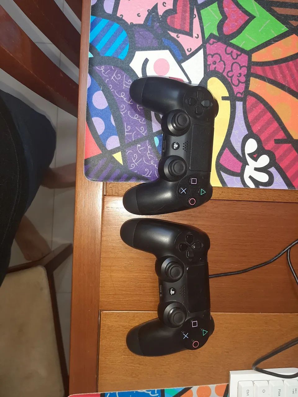 Console PS4 Slim 500GB, 2 controles funcionais, cabo HDMI, cabo de força e cabo USB - Foto 3