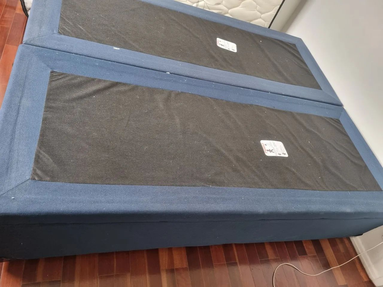 Cama queen com baú e colchão - Foto 5