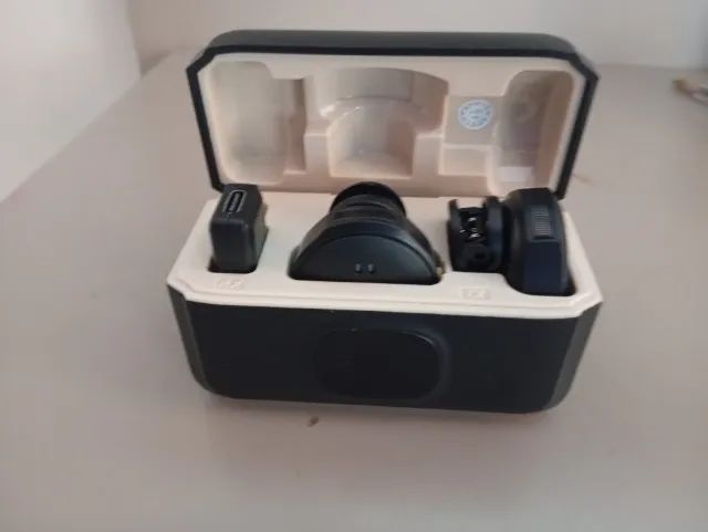 Vende-se teclado mecânico switch azul e microfone de celular  - Foto 2