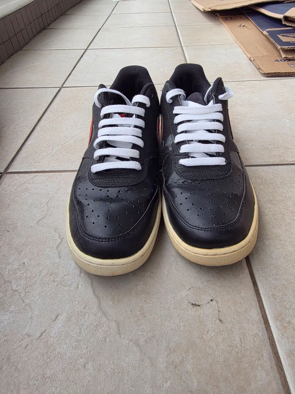 Tênis Nike Court Vision Low Black Gradient - Foto 3