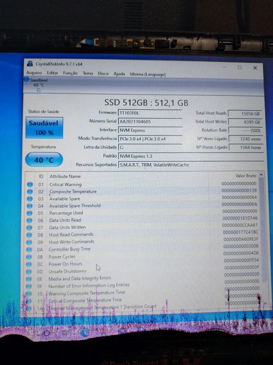SSD mve 512 gigas 416602372272957442