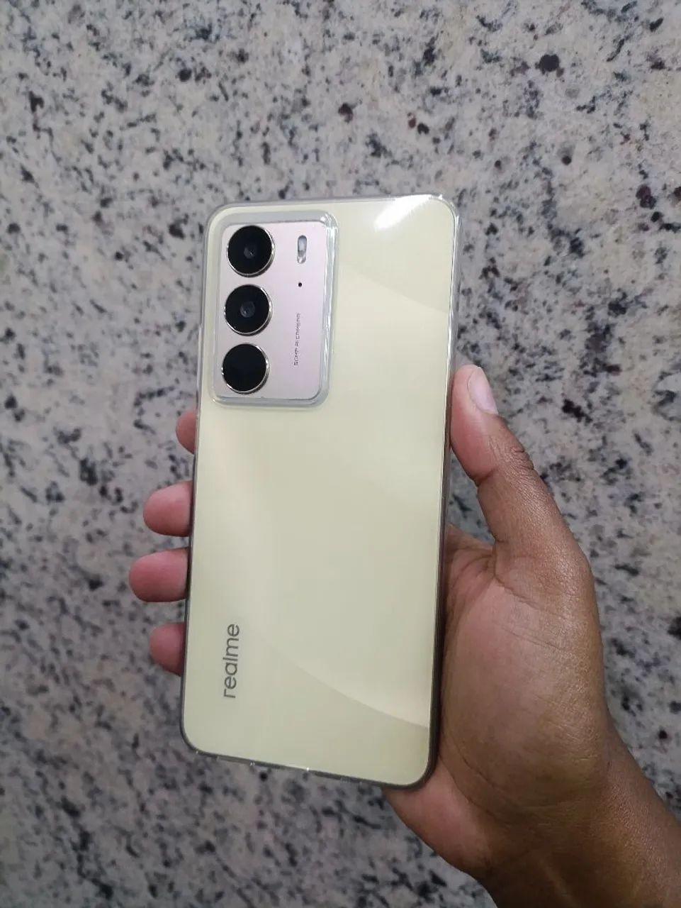 Realme c75 256 gigas na caixa completo  - Foto 2