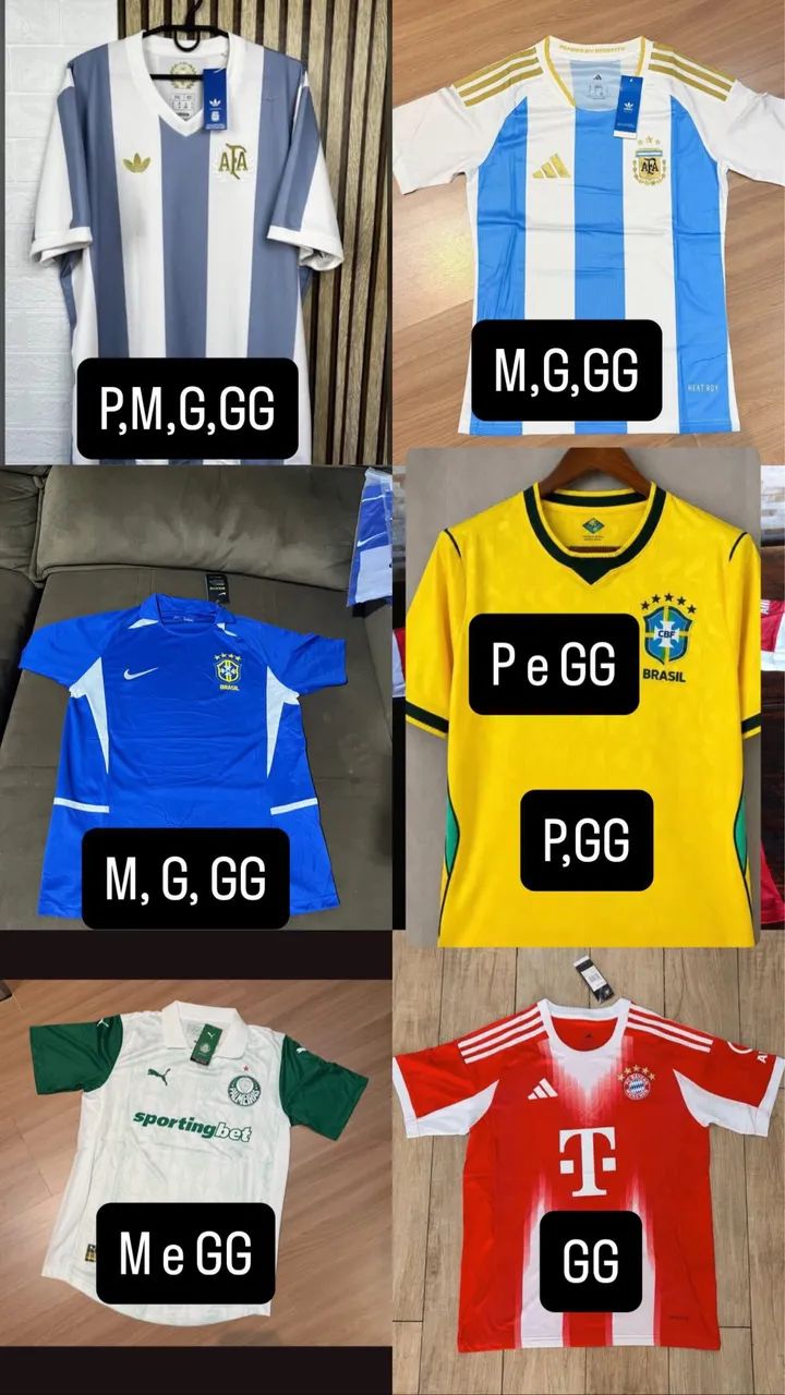 camisas de time no atacado tailandesas  - Foto 2