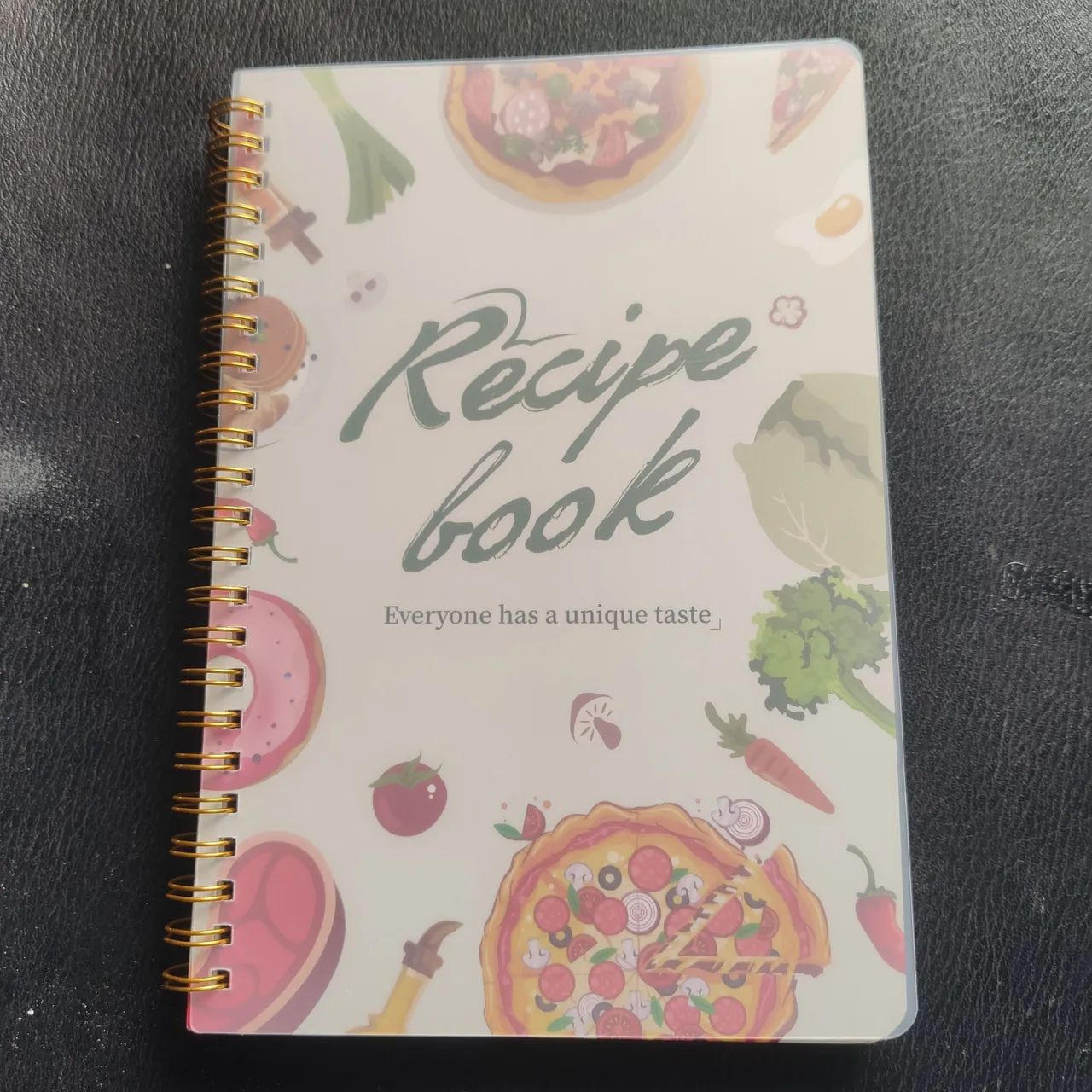 Caderno de receitas 
