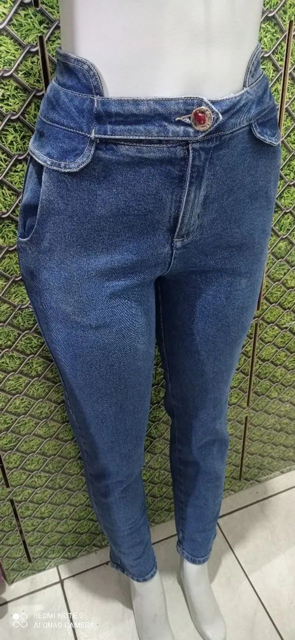 Calça skynny morena rosa o