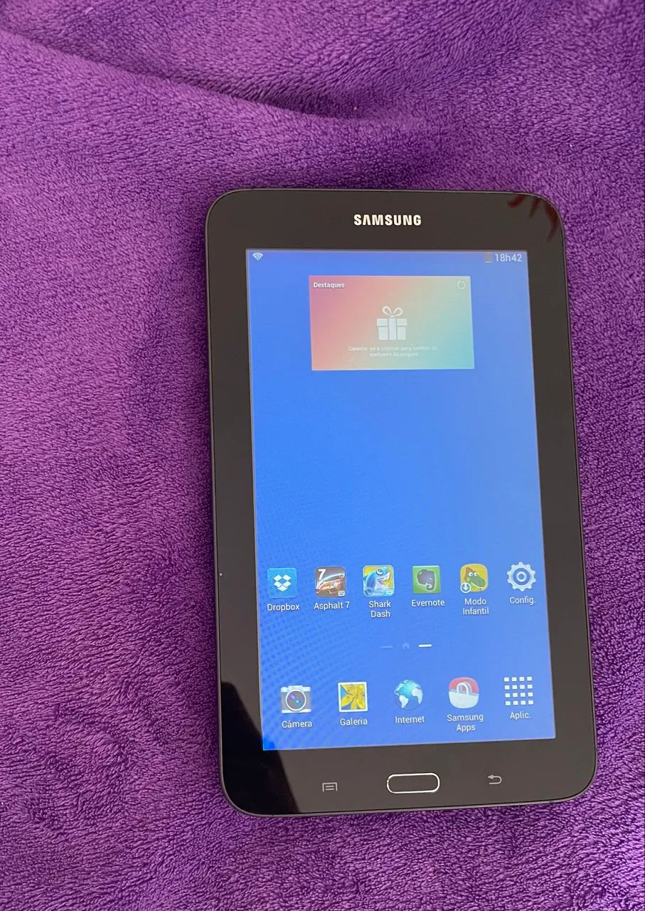 Tablet Samsung Galaxy Tab 3 Lite (SM-T110) antigo - Foto 4