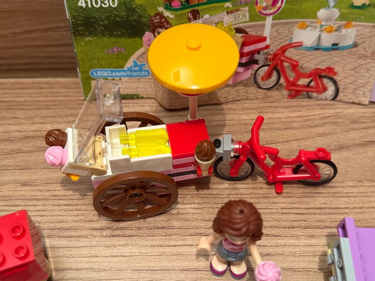 LEGO Friends 41030 - A Motocicleta / Bicicleta de Sorvetes da