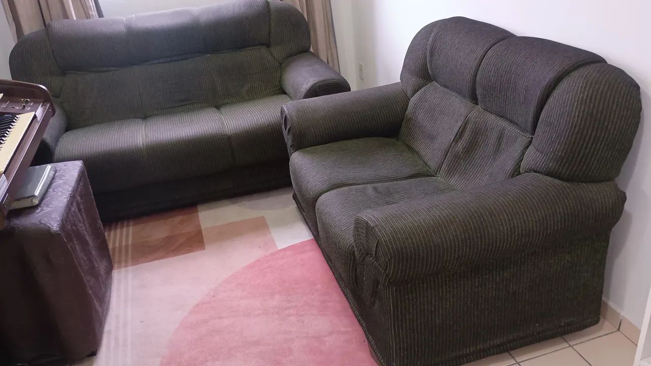 Conjunto de sofá 2 e 3 lugares  - Foto 2