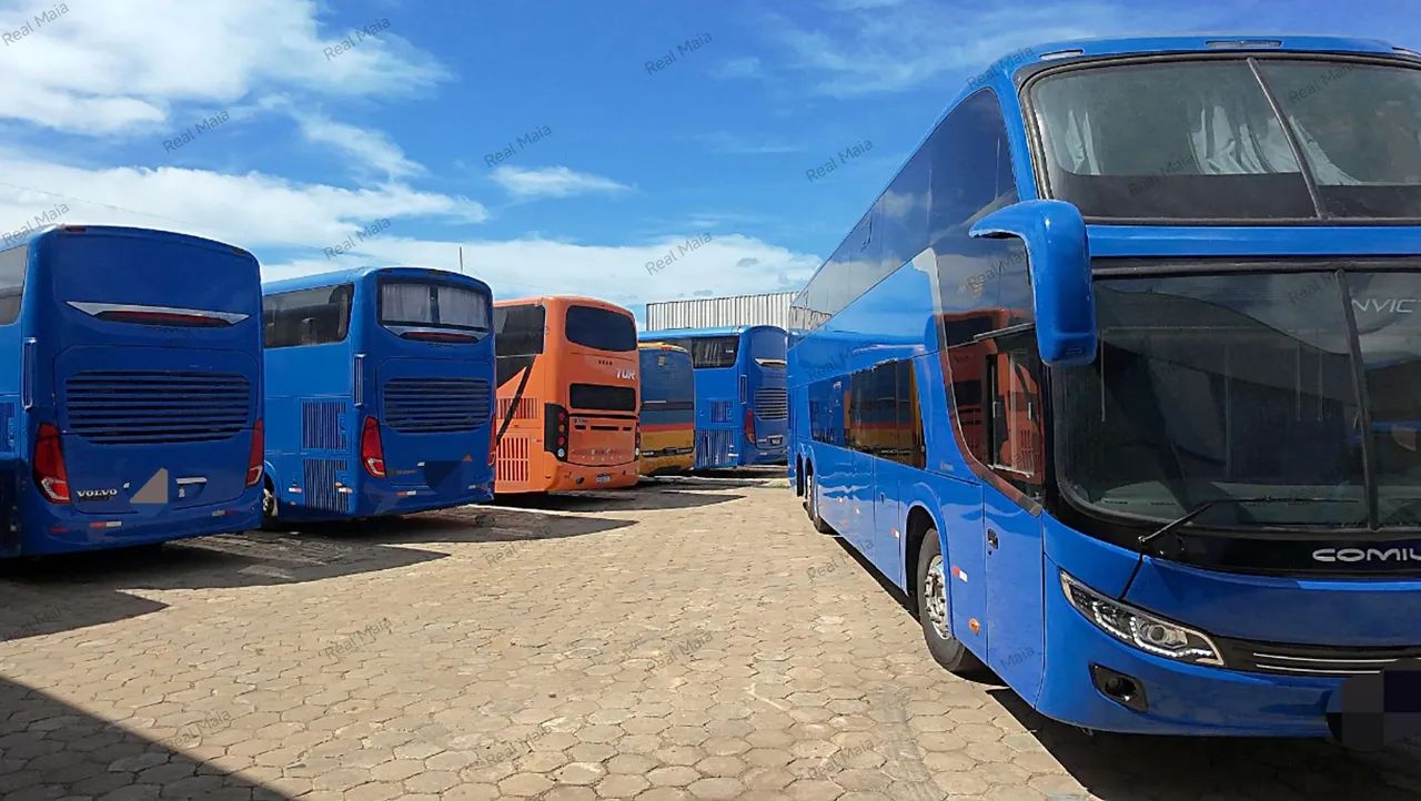 COMIL Scania DD 20 / 21 / COMIL DD Volvo 20 /21  TEMOS 73 ÔNIBUS A VENDA DE 19 A 21 - Foto 10