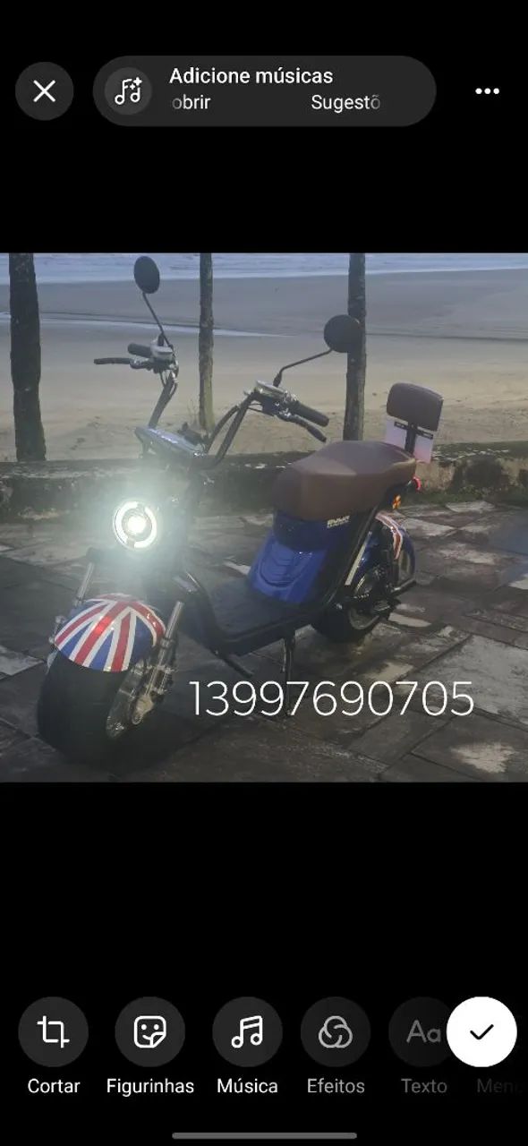 Scooter elétrica 1000w zero x13 - Foto 5