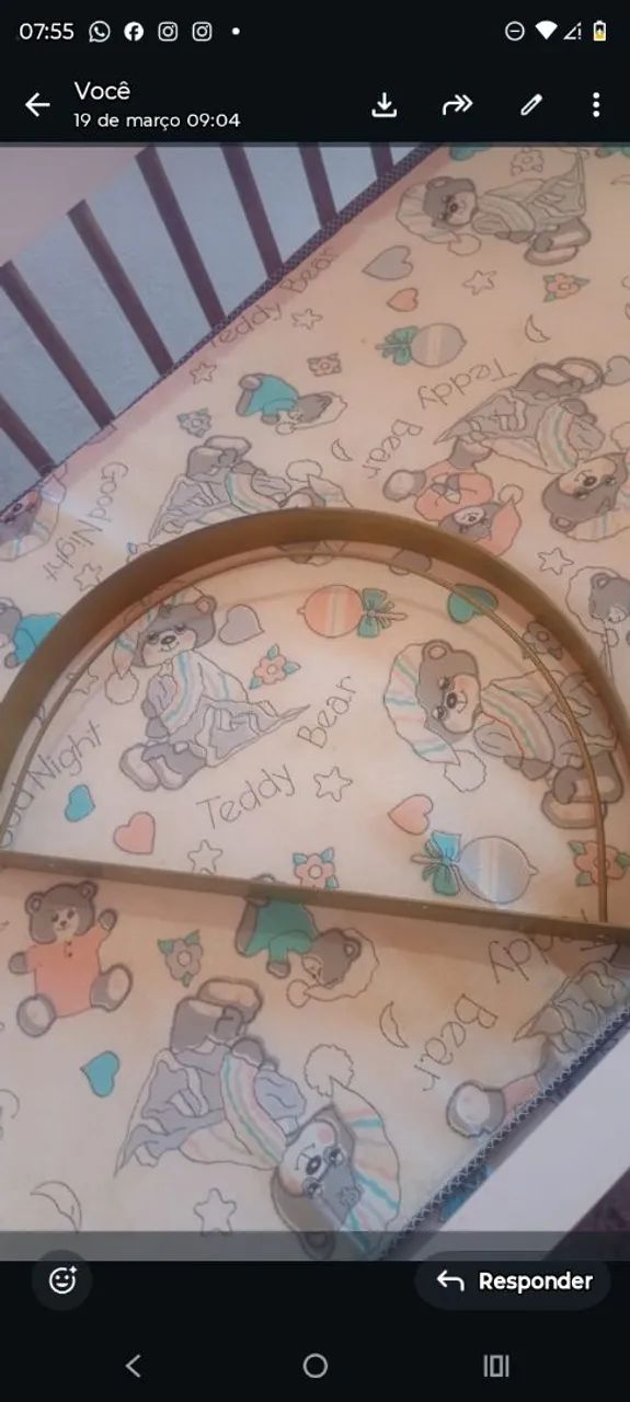 vende ser berço com colchão dorcel nunca usado