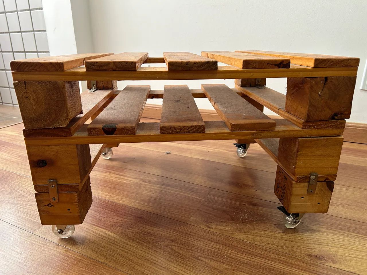 Mesa de centro de pallet - Foto 2
