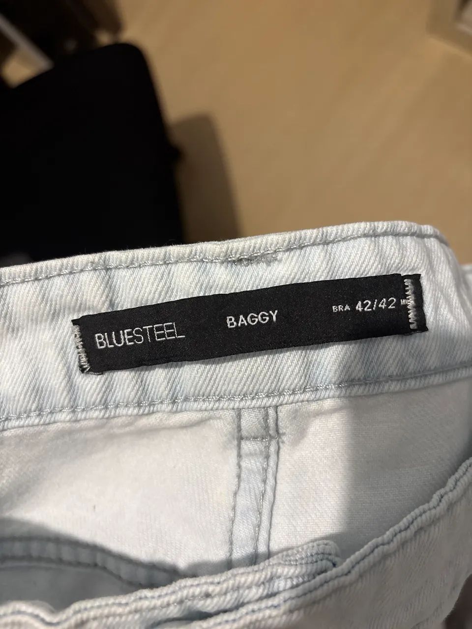 Calça Jeans Baggy Renner 42 - Foto 3