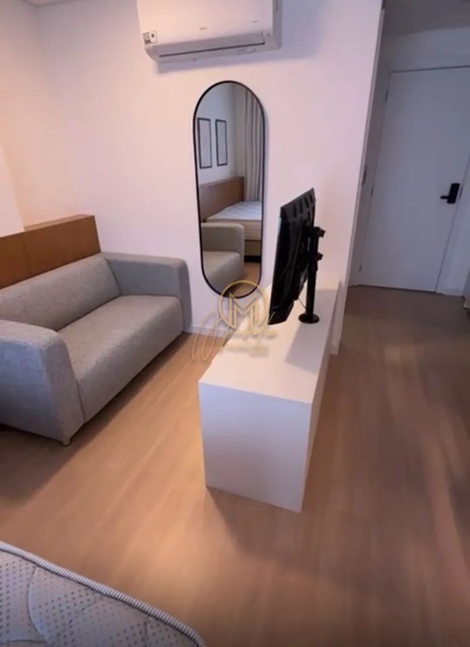 Studio mobiliado para locação no Batel com 33 m² - Foto 4