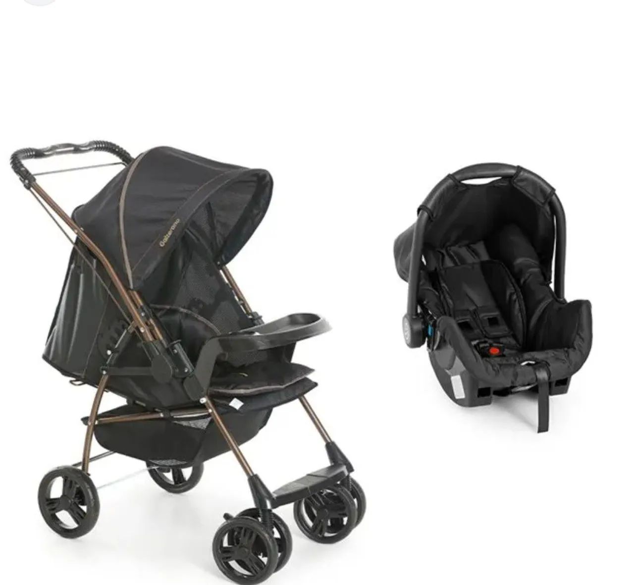 Carrinho Bebe + bebe conforto 