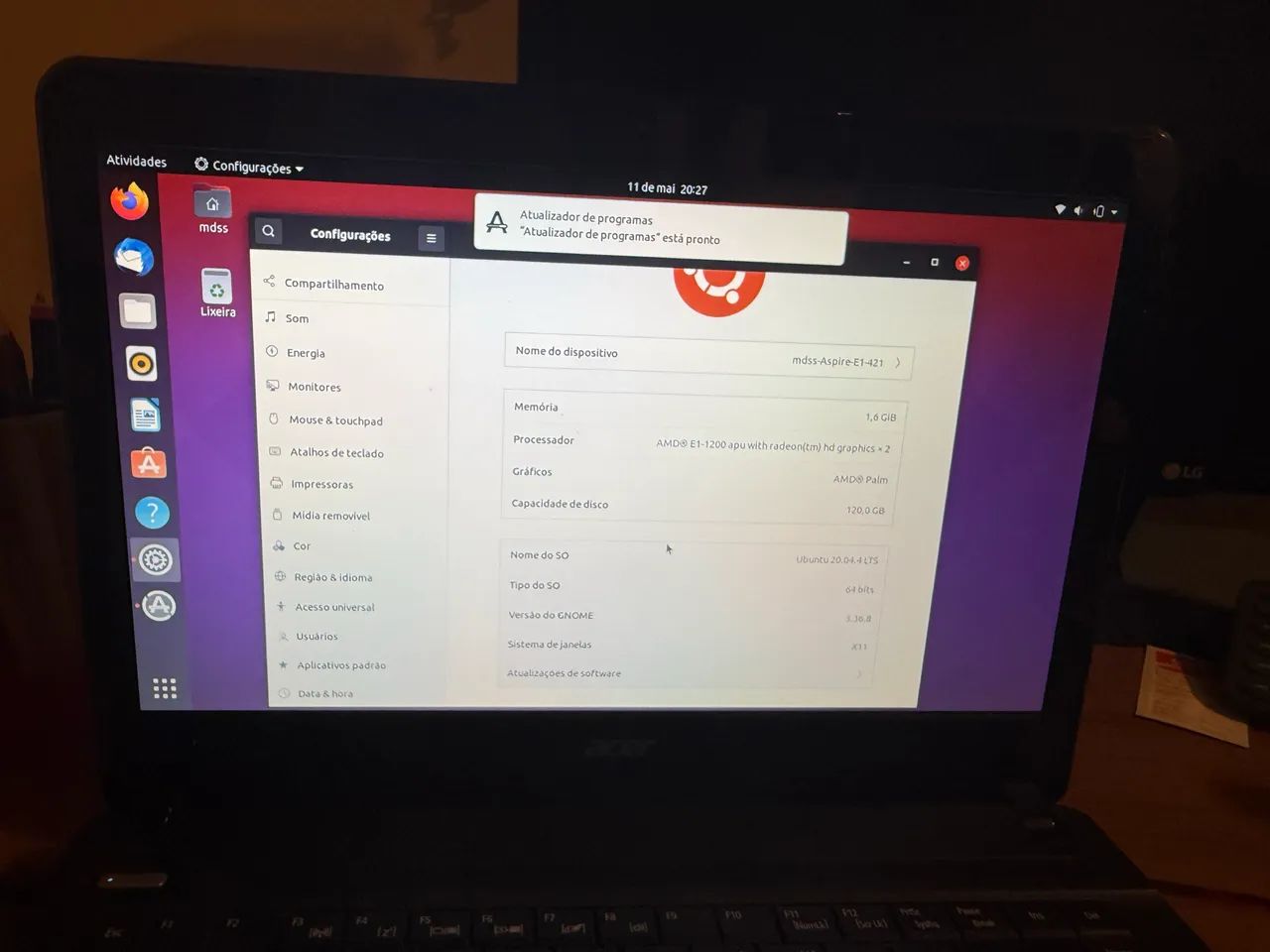 Notebook acer aspire E1 - Foto 3