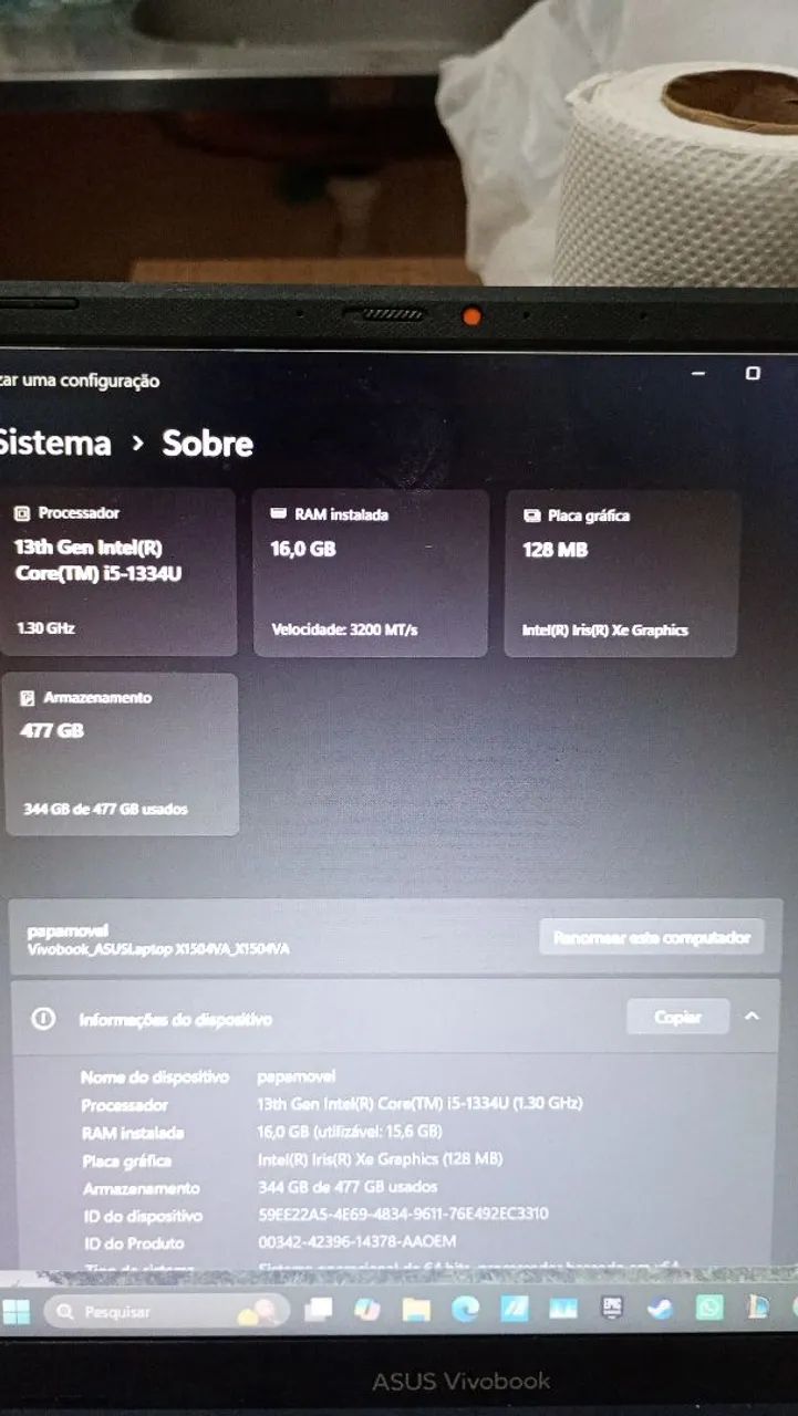 Notebook ASUS Vivobook 15 - Foto 3
