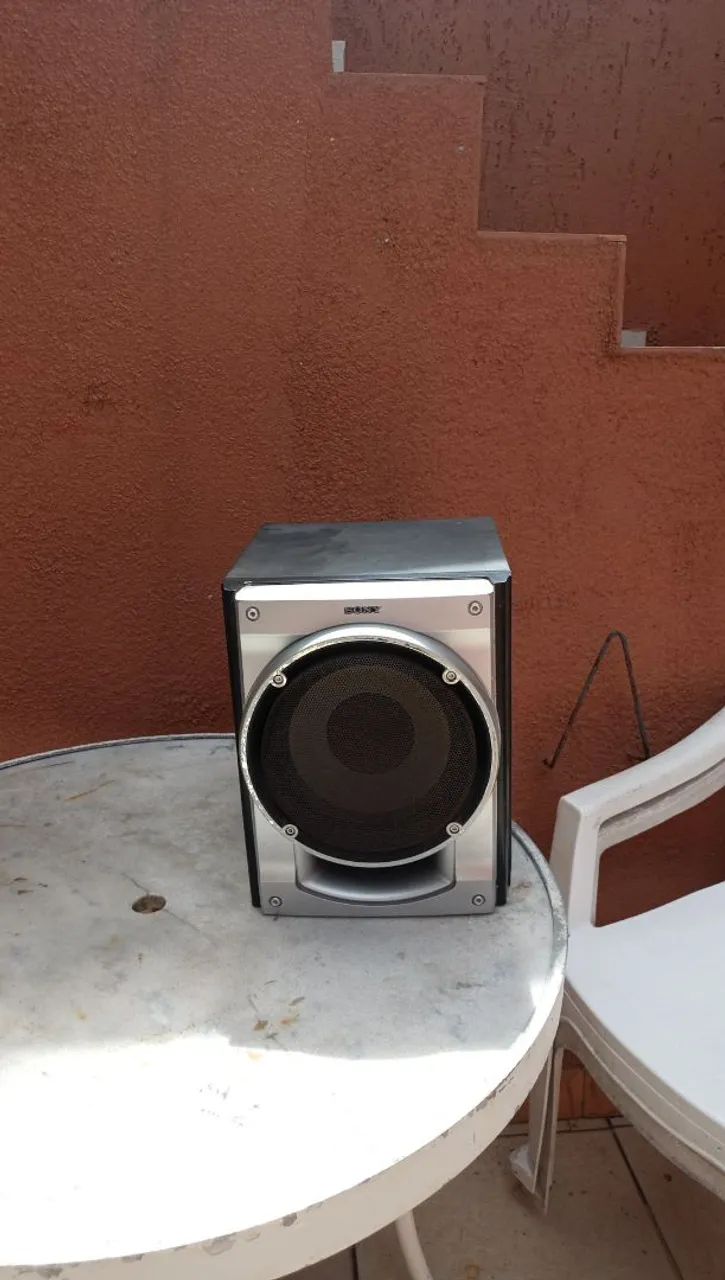 Subwoofer Sony Mhc Rg475 Prateado - Foto 2