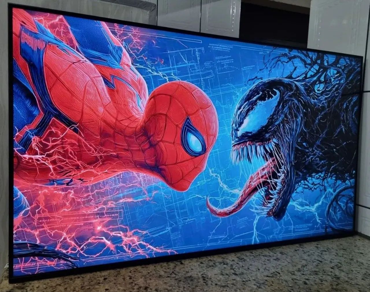 TV Samsung smart 55 polegadas 4k Qled muito nova imagem perfeita  - Foto 2