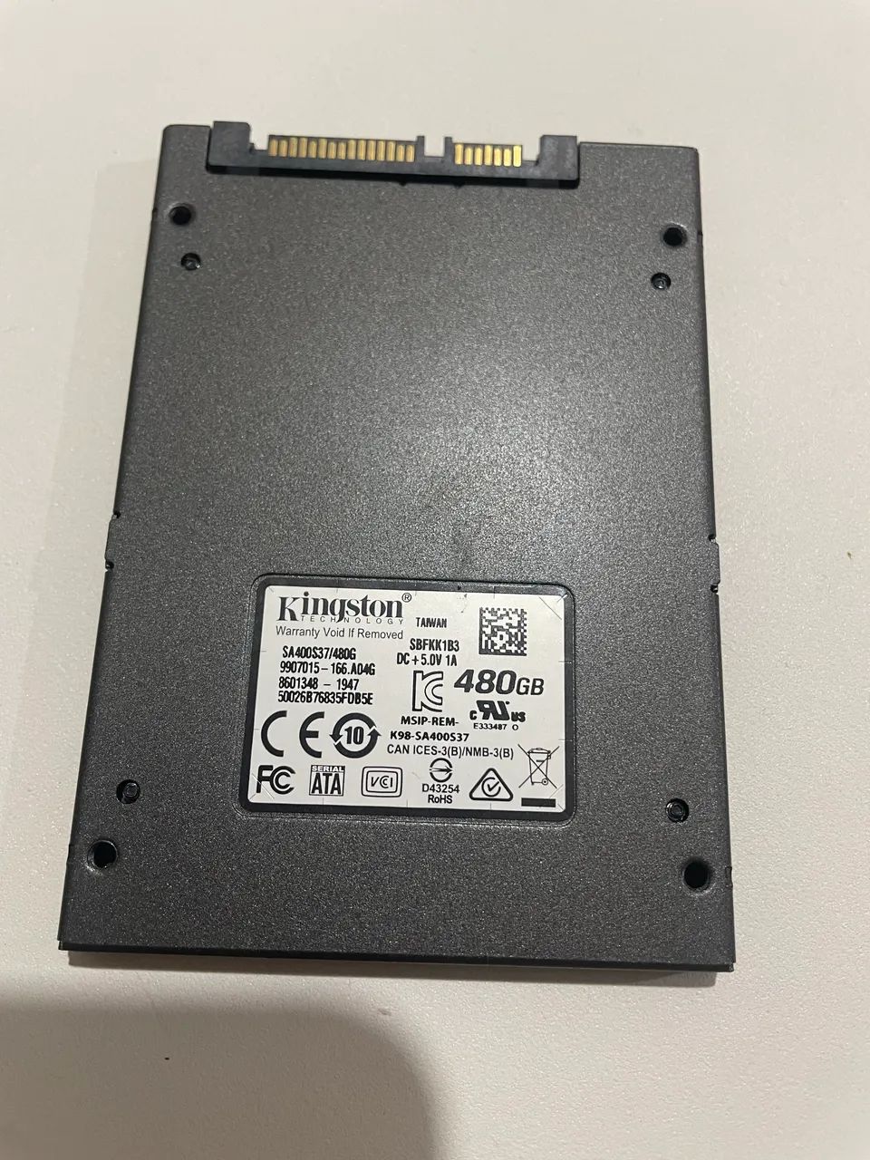 SSD Kingston 480GB