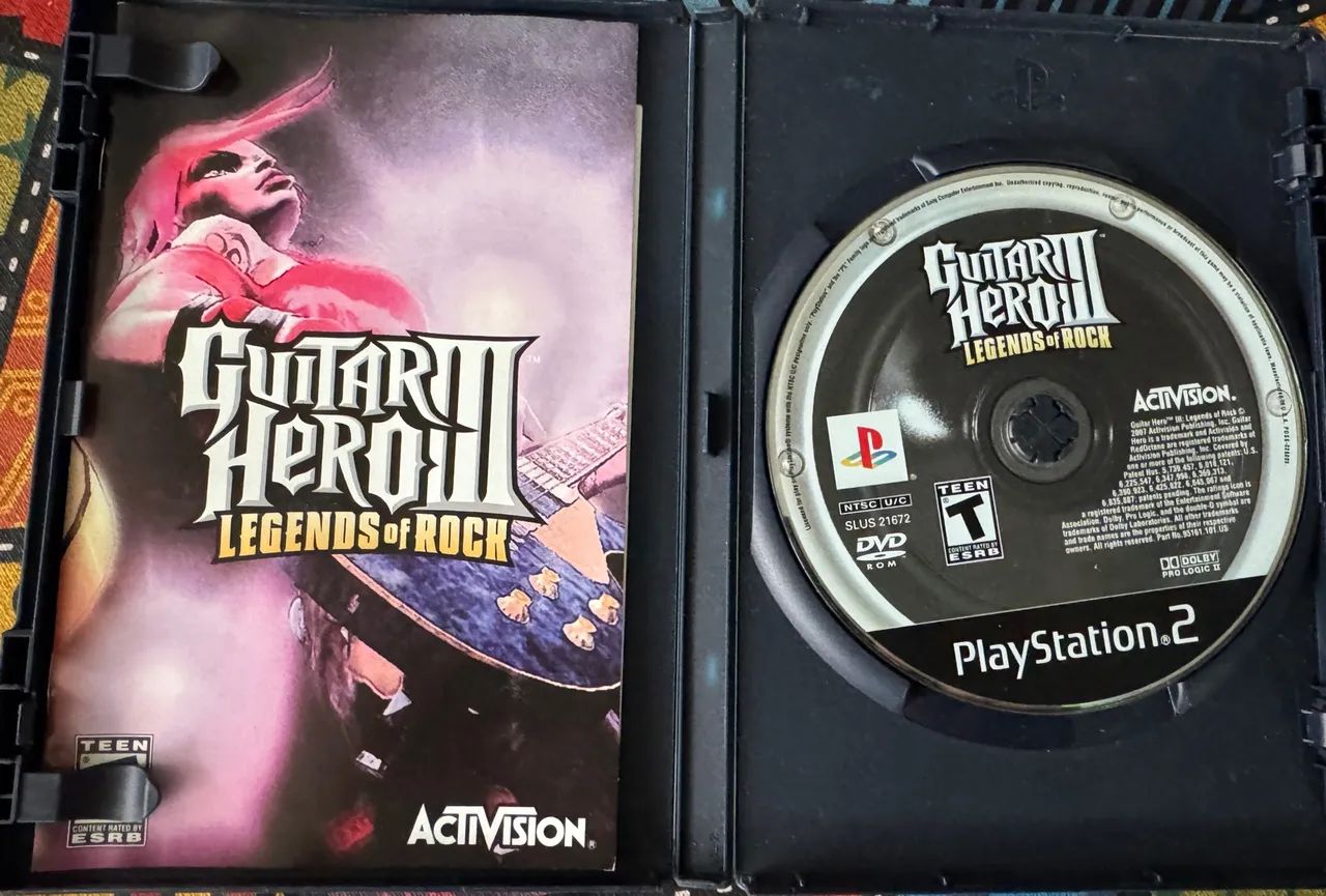 guitar hero 3 ps2 original  - Foto 3