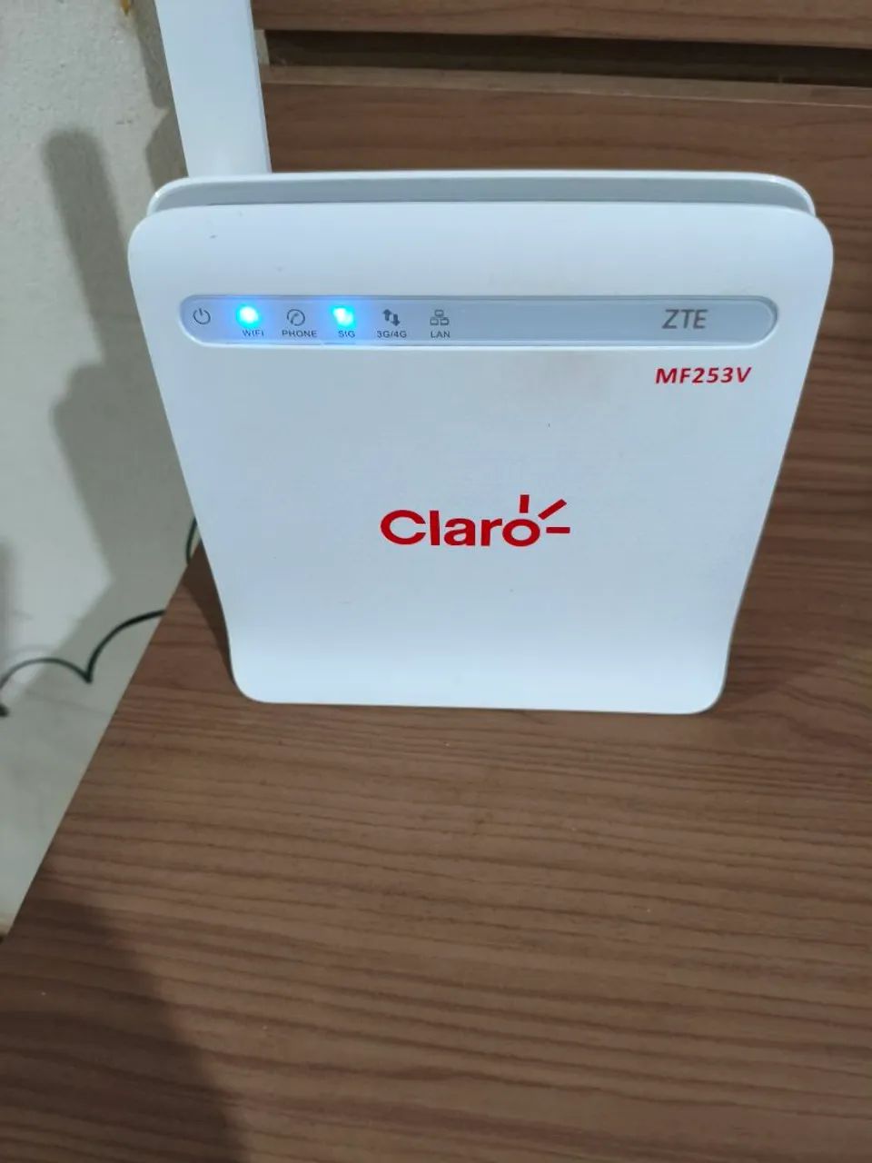 ZTE Claro modem router, 3G/4G Wi-Fi, unlocked chip