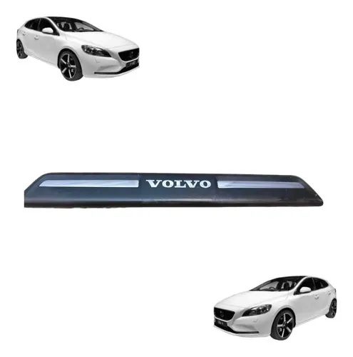 Friso Soleira Dianteiro Volvo V40 T5 2.0 2013 A 2015 Preto - Peças