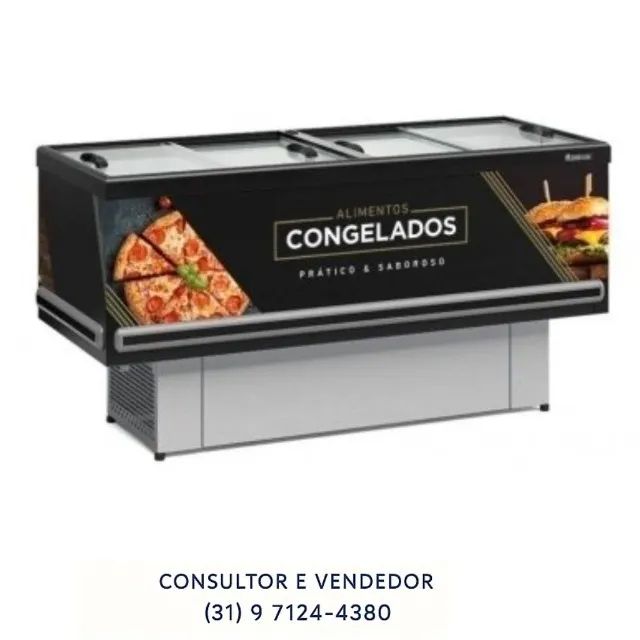 Ilha para Congelados Gelopar 2M