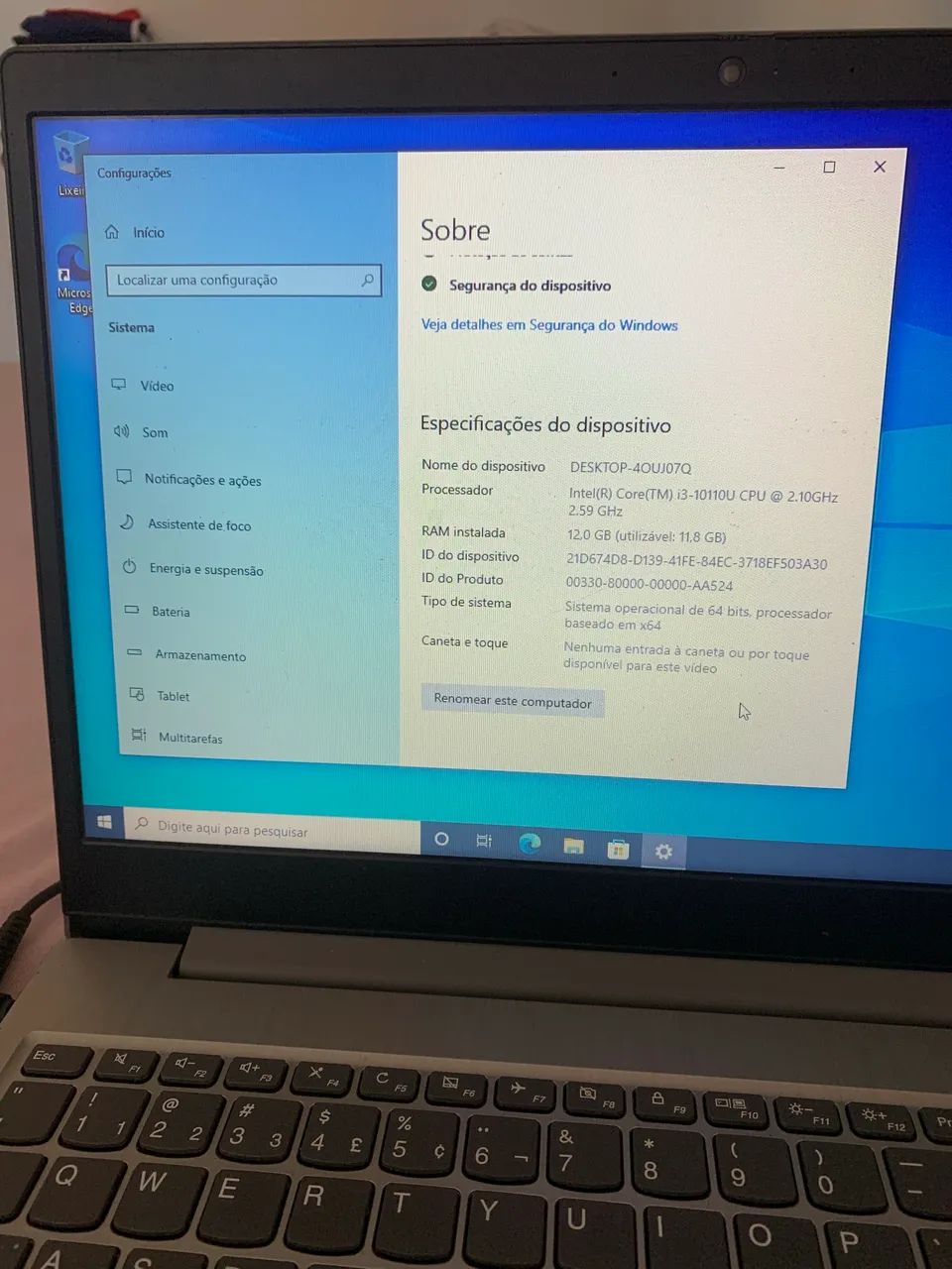 Notebook Lenovo Semi Novo - Foto 2