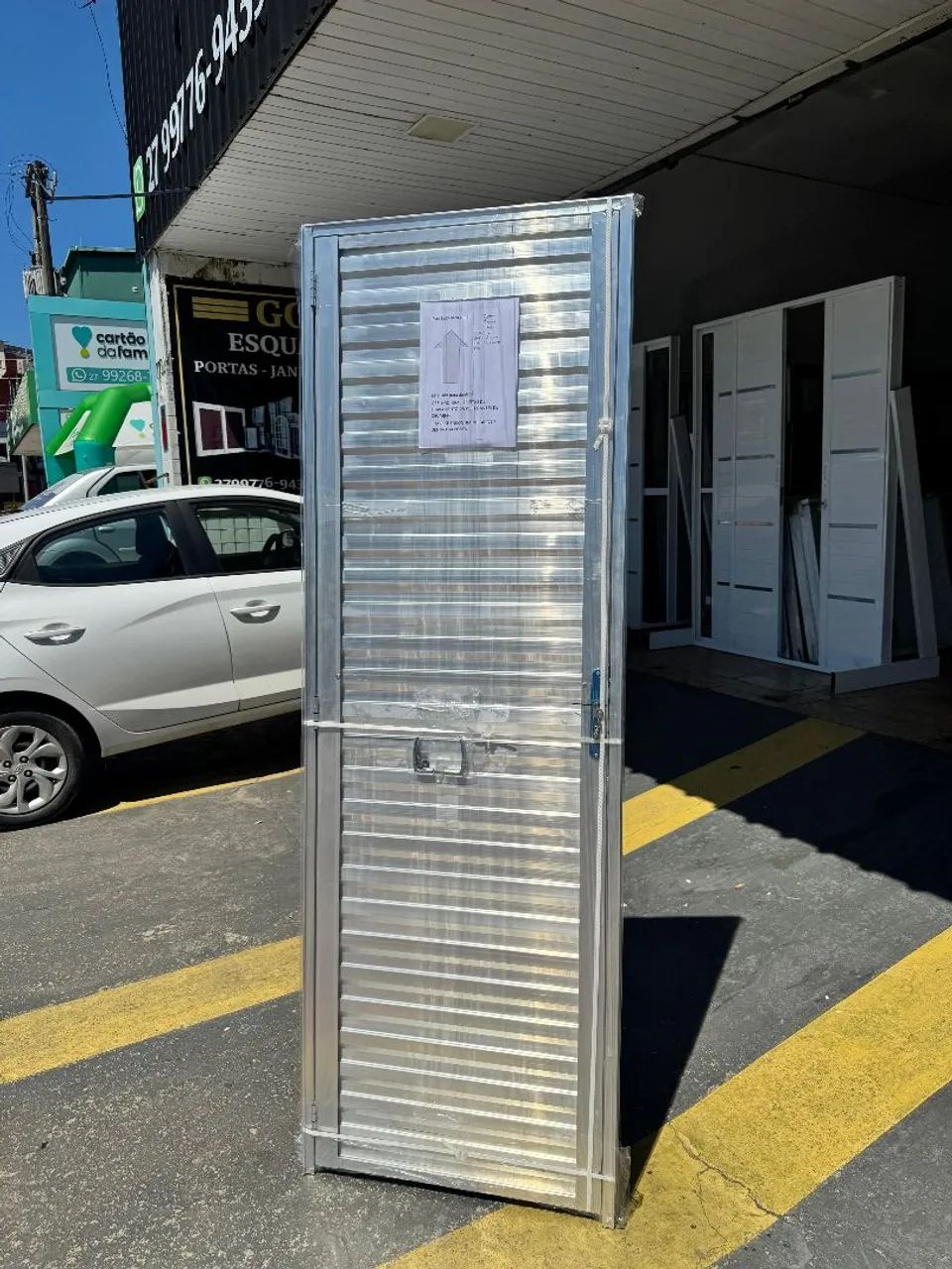 Aluminum Door 60 cm, 70 cm or 80 cm - Stock Clearance